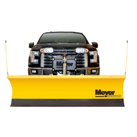 MEYER PRODUCTS Meyer Products Wingman Snow Plow With Receiver Hitch - 6 ft. x 8 x 2 in. MPR28300